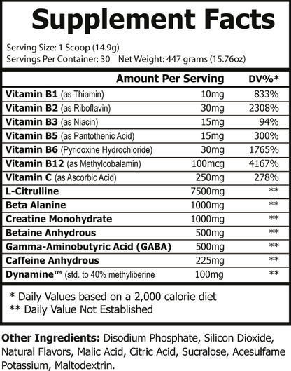 Pre-Workout (Tropical Sunrise)